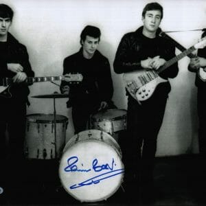 Pete Best Signed Autographed 11x14 Photo The Beatles Drummer Beckett COA