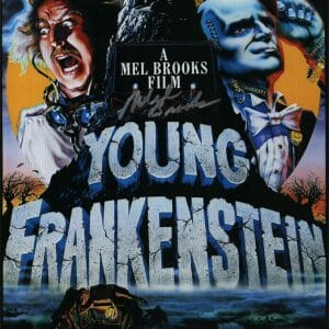 Mel Brooks Signed Autographed Young Frankenstein 11x17 Movie Poster Beckett COA