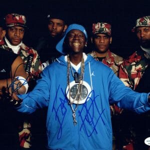 Chuck D & Flavor Flav Signed Autographed 8x10 Photo Public Enemy ACOA COA