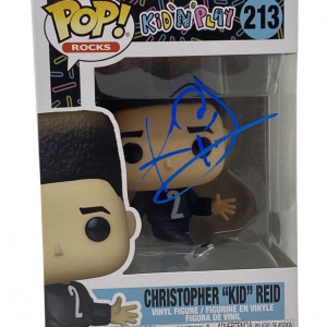 Christopher "Kid" Reid Signed Autographed Funko Pop Kid 'N Play Beckett COA