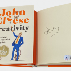 John Cleese Monty Python Signed Creativity Book HC 1st Edition Beckett COA