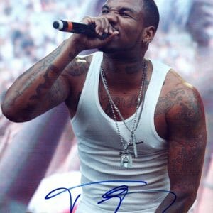 The Game Rapper Signed Autographed 8x10 Photo Hip Hop Jayceon Taylor Beckett COA