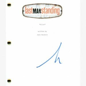 Tim Allen Signed Autographed Last Man Standing Pilot Script Screenplay ACOA COA