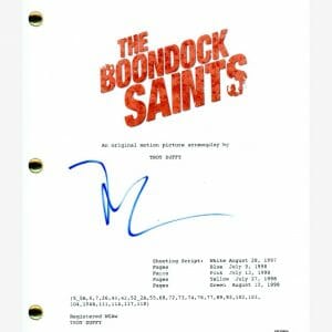 Norman Reedus Signed Autographed The Boondock Saints Script Screenplay ACOA COA