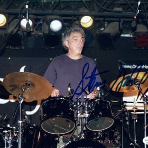 Steve Gadd Signed Autograph 8x10 Photo Steely Dan James Taylor Drummer ACOA COA