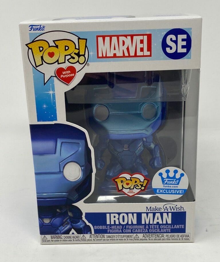 Funko Pop! Marvel Iron Man SE Funko Shop Exclusive Make A Wish Pops ...