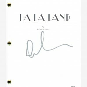 Damien Chazelle Signed Autographed LA LA LAND Movie Script Screenplay ACOA COA