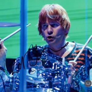 Zak Starkey Signed Autographed 8x10 Photo The Who Oasis Drummer Beckett COA
