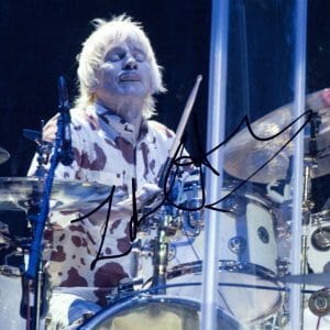 Zak Starkey Signed Autographed 8x10 Photo The Who Oasis Drummer Beckett COA