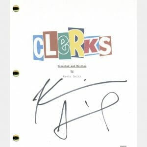 Kevin Smith Signed Autographed Clerks Movie Script Screenplay ACOA COA