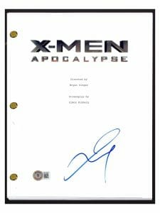 JAMES MCAVOY SIGNED AUTOGRAPHED X-MEN APOCALYPSE MOVIE SCRIPT BECKETT COA COLLECTIBLE MEMORABILIA