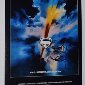 Richard Donner Signed Autograph Superman The Movie 11x17 Poster Beckett BAS COA