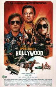 QUENTIN TARANTINO SIGNED ONCE UPON A TIME IN HOLLYWOOD 11×17 POSTER BECKETT COA COLLECTIBLE MEMORABILIA