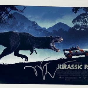 Jeff Goldblum Signed Autographed Jurassic Park 11x17 Movie Poster Beckett COA