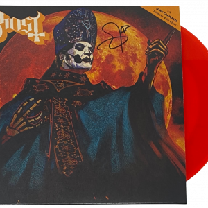 Ghost Tobias Forge Signed Hunter's Moon 7" Vinyl LP Halloween Papa Emeritus COA