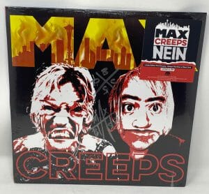 MAX CREEPS SIGNED AUTOGRAPHED VINYL RECORD LP DUFF MCKAGAN GUNS N ROSES RED COA COLLECTIBLE MEMORABILIA
