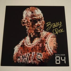 Bizzy Crook Signed Autographed 84 12x12 Album Flat Photo COA VD