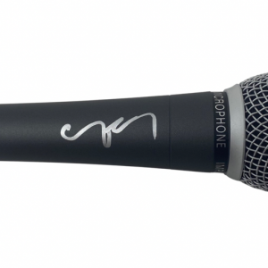 Corey Taylor Signed Autographed Microphone Slipknot Beckett Witness BAS COA