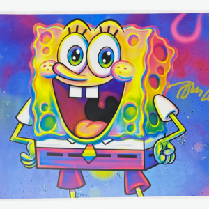 Tom Kenny Signed Autograph Spongebob Squarepants 12x18 Poster Photo Beckett COA