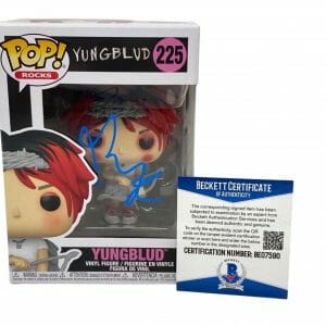 Yungblud Signed Autographed Funko Pop Figure #225 Beckett COA