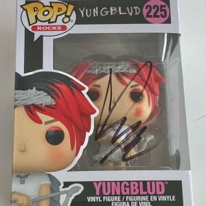 Yungblud Signed Autographed Funko Pop Rocks Figure 225 Beckett BAS COA