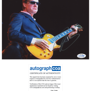 Joe Bonamassa Signed Autographed 8x10 Photo Blues Rock Guitarist COA ACOA