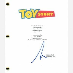 Tim Allen Signed Autographed Toy Story Movie Script Full Screenplay ACOA COA