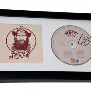 Chris Stapleton Signed From A Room Volume 1 Framed CD Display Beckett COA