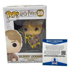 Kenneth Branagh Signed Funko Pop Gilderoy Lockhart Harry Potter Beckett COA