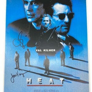 Jon Voight & Jeremy Piven Signed Autographed Heat 12x18 Movie Poster Beckett COA