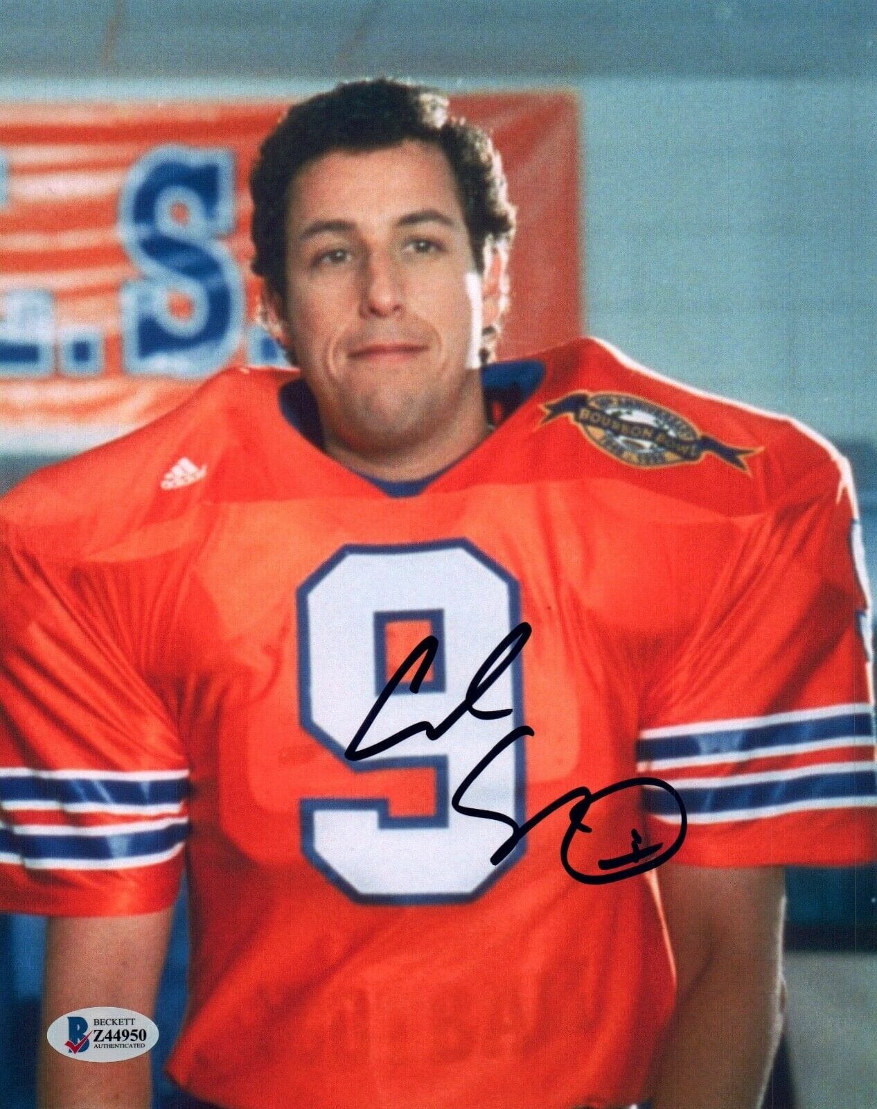 Adam Sandler Signed Autograph 8x10 Photo The Waterboy Bobby Boucher ...