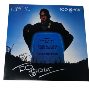 Too Short Signed Autographed Life Is Too $hort Vinyl Record Album LP Beckett COA