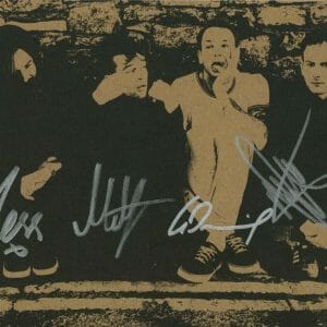 The 1975 Band Signed Autographed NOACF Photo Art Card Matty Healy +3 ACOA COA