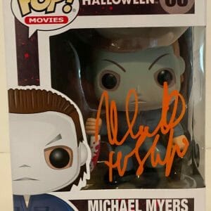 Nick Castle Signed Autograph Funko Pop Michael Myers Halloween Beckett BAS COA