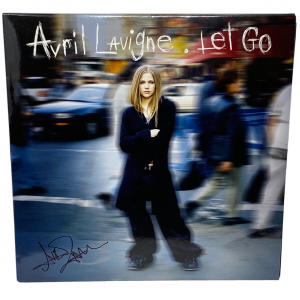 Avril Lavigne Signed Autographed Let Go Vinyl Record Album LP Beckett COA