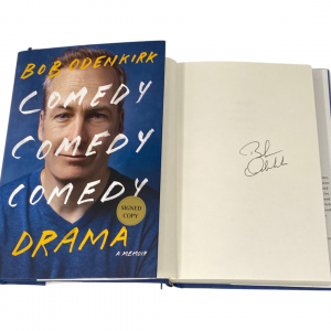 Bob Odenkirk Signed Comedy Comedy Comedy Drama HC 1st Ed Book Breaking Bad COA