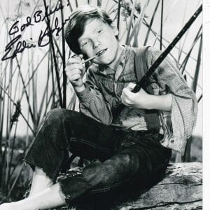 EDDIE HODGES signed (HUCKLEBERRY FIIN) Star Singer 8X10 BECKETT BAS BG89143