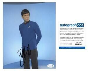Zachary Quinto "Star Trek" AUTOGRAPH Signed 'Spock' 8x10 Photo C ACOA