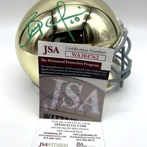 Brady Quinn Signed Notre Dame Fighting Irish Mini Football Helmet w/JSA COA #7