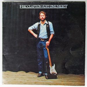 Eric Clapton Authentic Signed 'Just One Night' Album Cover PSA/DNA #AA01978