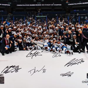 Avalanche (6) MacKinnon, Landeskog, +4 Signed 16x20 Photo LE #1/100 Fanatics