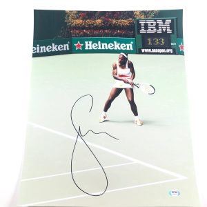 Serena Williams signed 16x20 Photo PSA/DNA Autographed Tennis