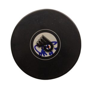 TREY ANASTASIO SIGNED AUTOGRAPH PHILADELPHIA FLYERS HOCKEY PUCK - PHISH JSA COA
