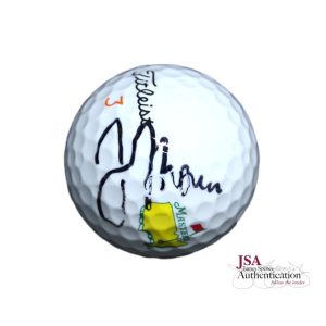 JUSTIN THOMAS SIGNED AUTOGRAPH AUGUSTA MASTERS LOGO GOLF BALL VERY RARE! JSA COA