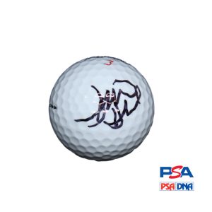 DAVID DUVAL SIGNED AUTOGRAPH GOLF BALL - 2001 BRITISH OPEN CHAMPION - PSA COA