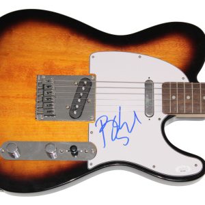 BARRY MANILOW SIGNED AUTOGRAPH FENDER TELECASTER GUITAR - THIS ONE'S FOR YOU JSA