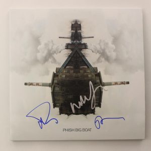 TREY ANASTASIO, MIKE & PAGE SIGNED AUTOGRAPH ALBUM RECORD PHISH BIG BOAT JSA COA