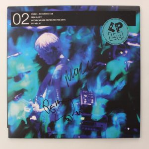TREY ANASTASIO +2 BAND SIGNED AUTOGRAPH ALBUM VINYL RECORD PHISH LIVE w/ JSA COA