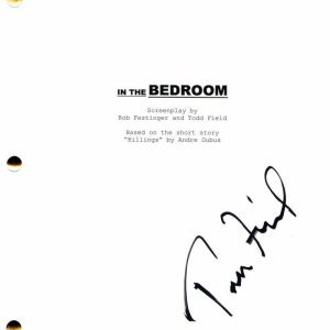 TODD FIELD SIGNED AUTOGRAPH IN THE BEDROOM FULL MOVIE SCRIPT - W/ SISSY SPACEK
