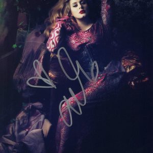 ADELE ADKINS SIGNED AUTOGRAPH 8x10 PHOTO - SUPERSTAR SINGER 19 21 25 30 PSA COA
